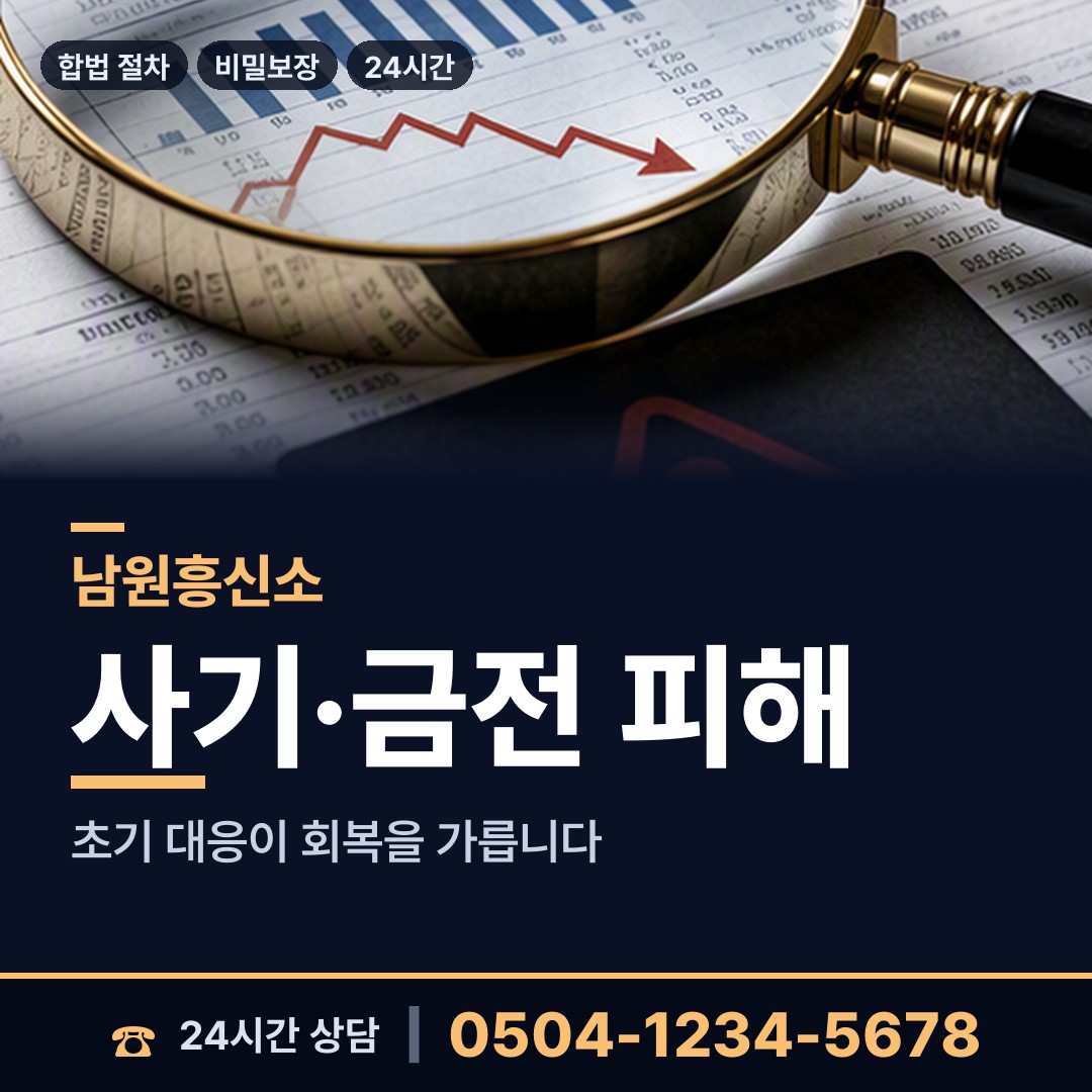 남원 죽항동 채무자추적 상담 안내